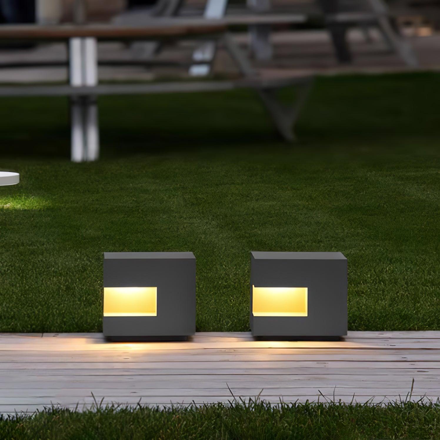 Regular Cube Post Outdoor Light Table lamp