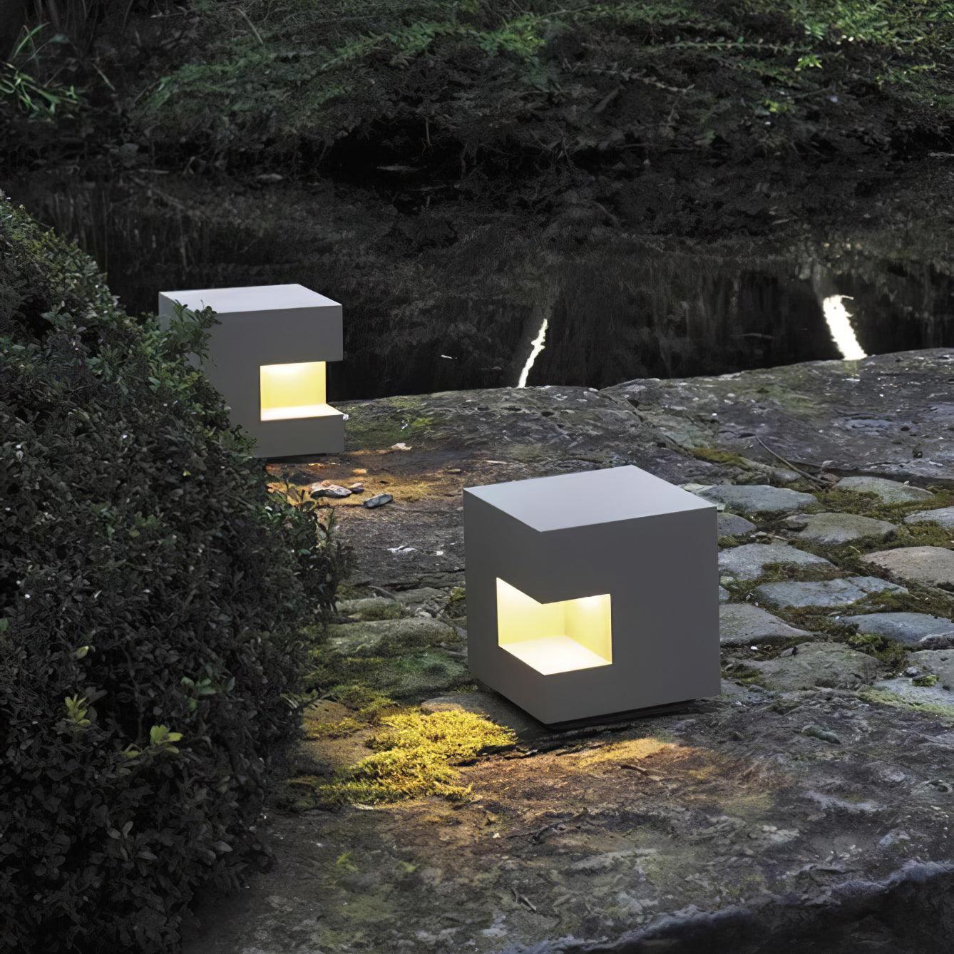 Regular Cube Post Outdoor Light Table lamp