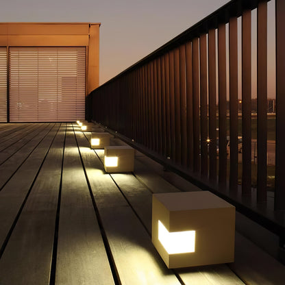 Regular Cube Post Outdoor Light Table lamp