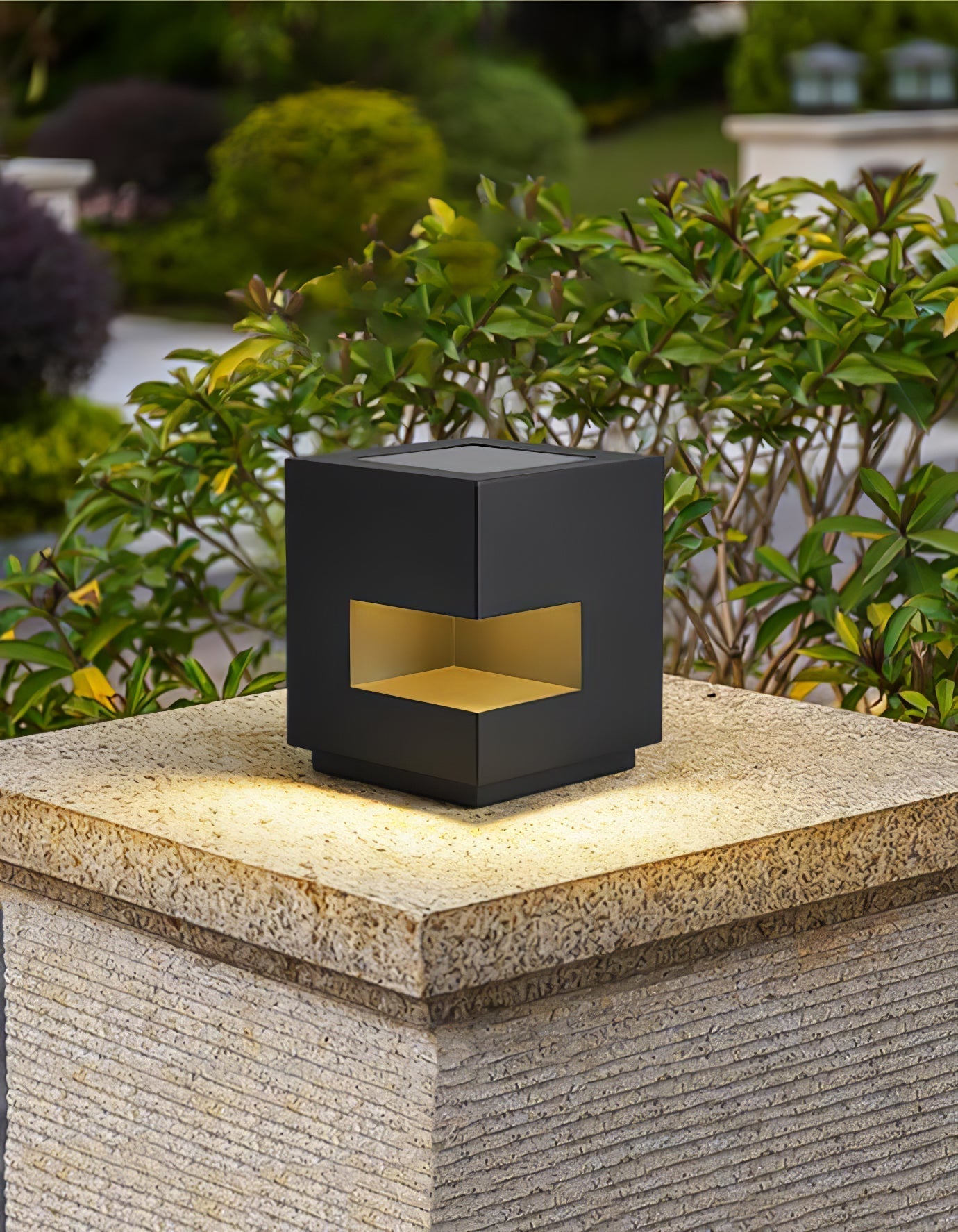Regular Cube Post Outdoor Light Table lamp