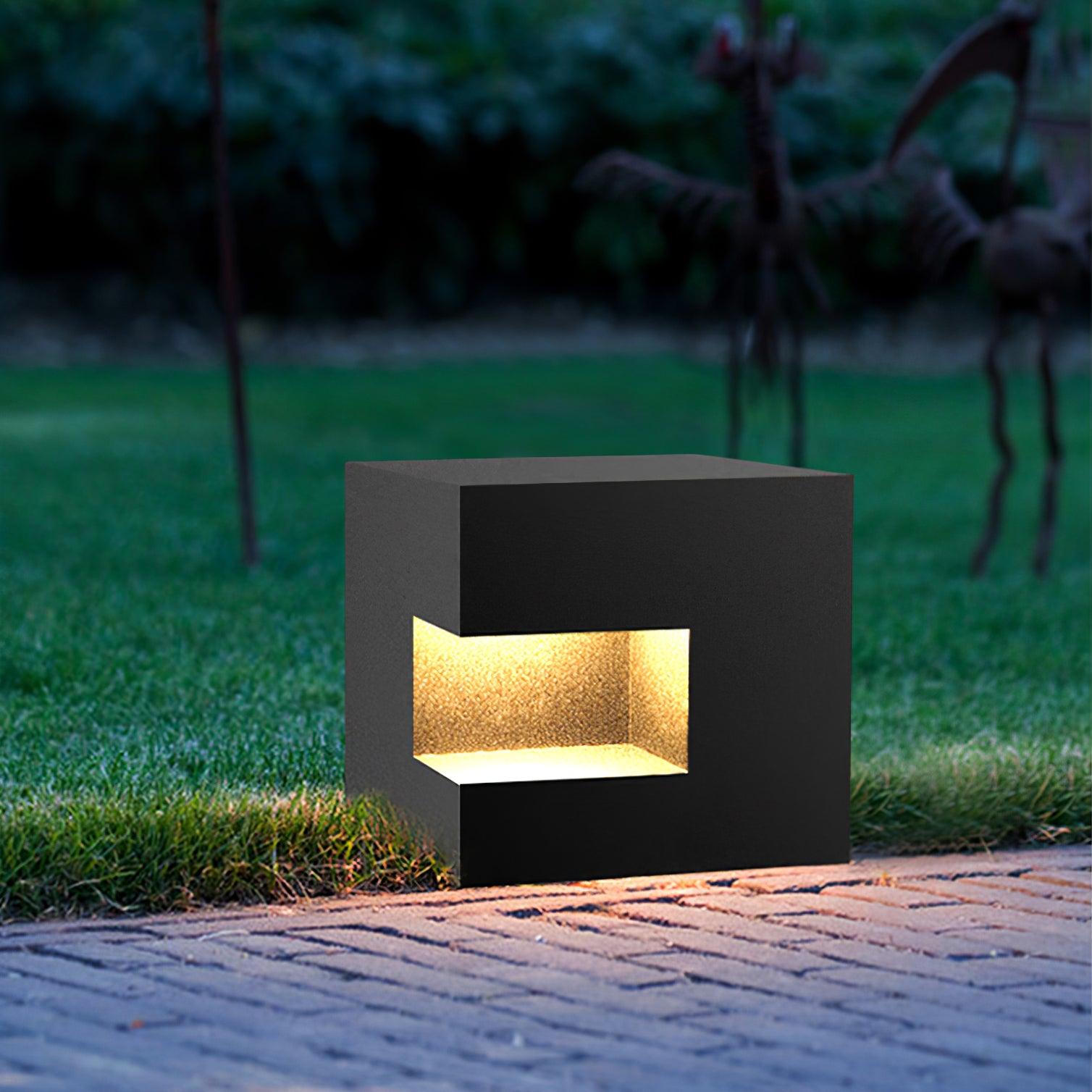 Regular Cube Post Outdoor Light Table lamp