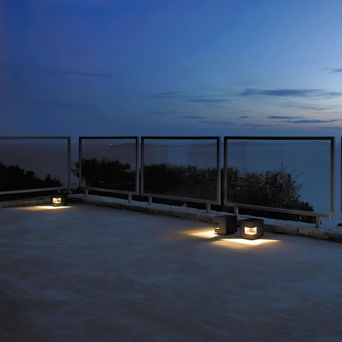 Regular Cube Post Outdoor Light Table lamp