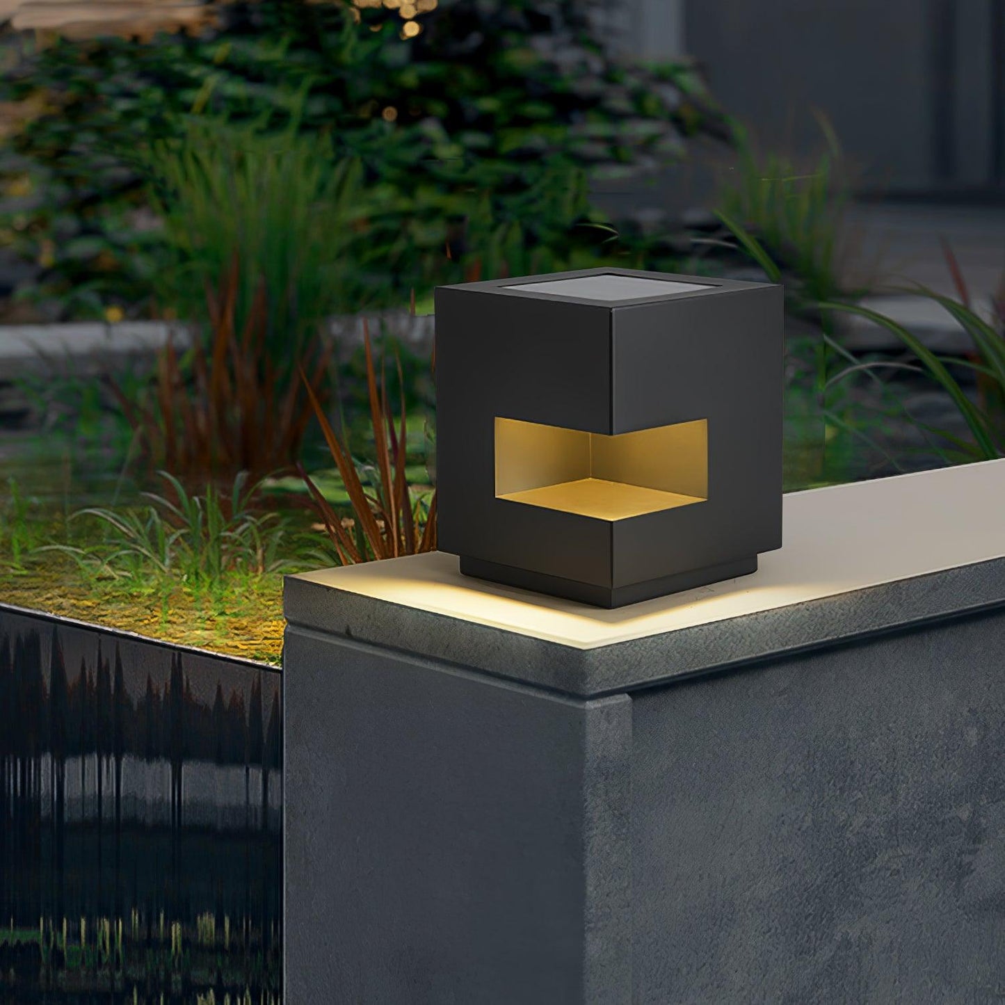 Regular Cube Post Outdoor Light Table lamp