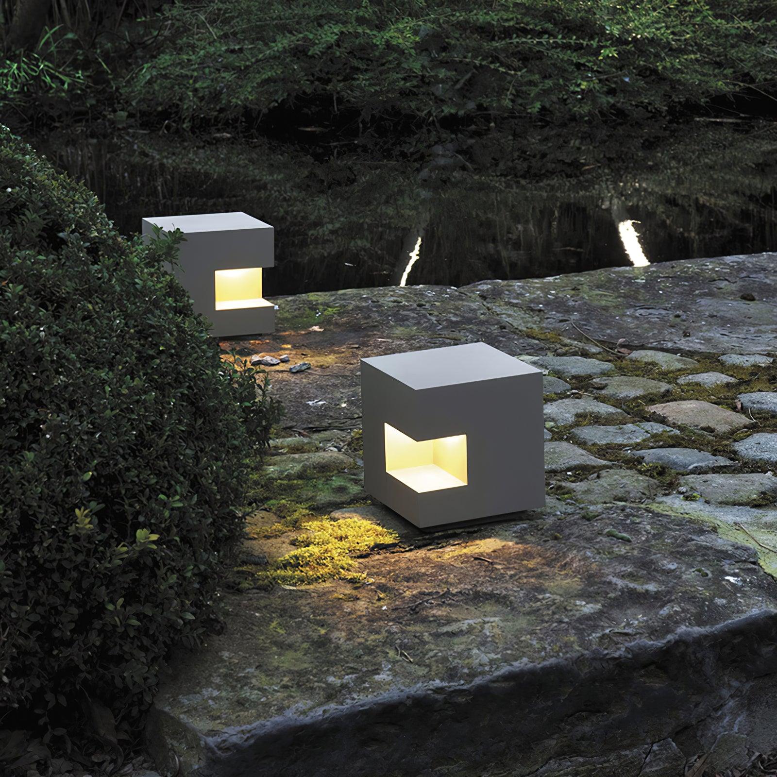 Regular Cube Post Outdoor Light Table lamp