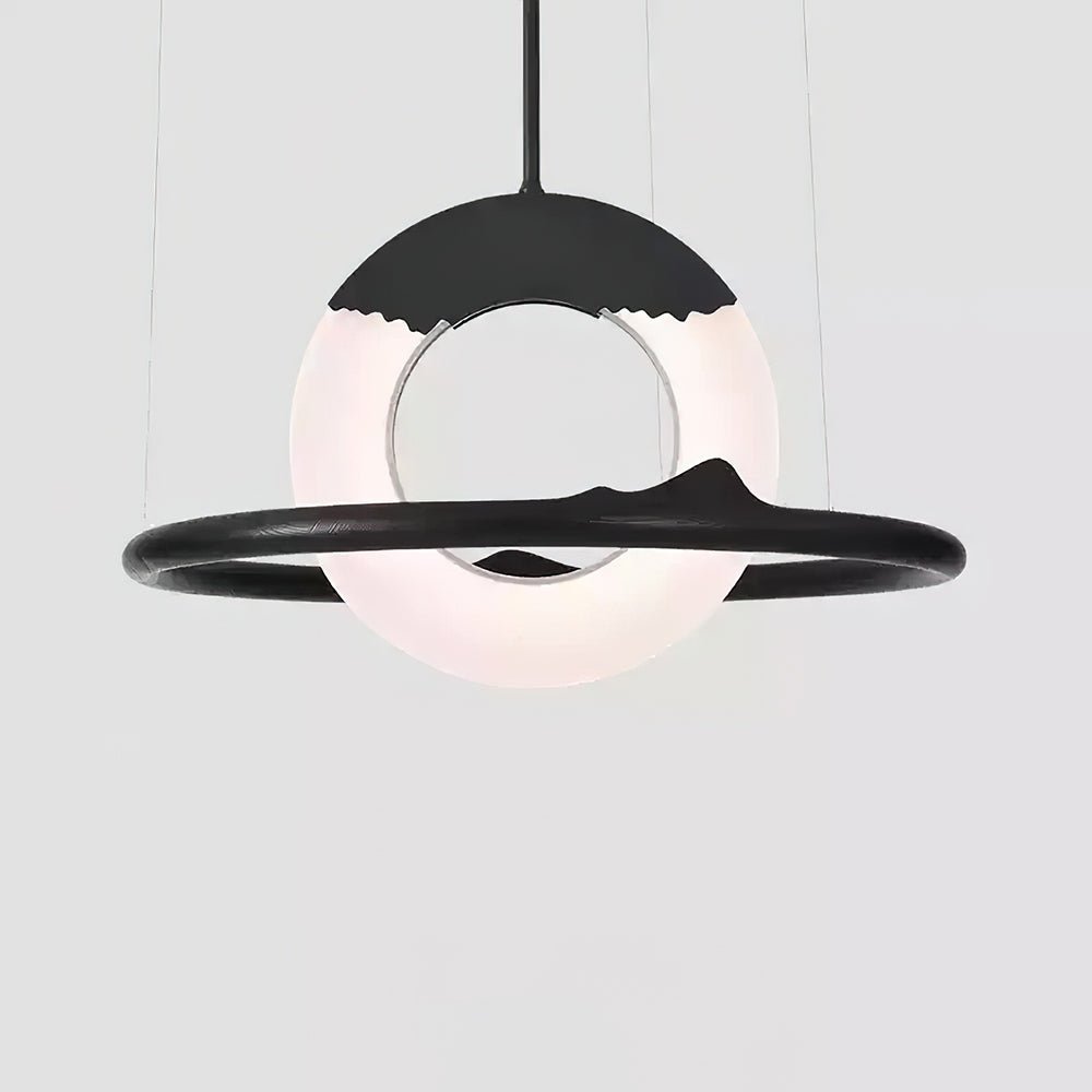 Reincarnation Pendant Lamp Dia 39.4 x H 43.3’’ / Black / Warm Light Pendant light