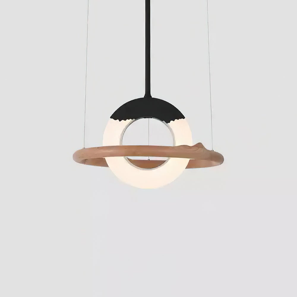 Reincarnation Pendant Lamp Dia 23.6 x H 43.3’’ / Wood Color / Warm Light Pendant light
