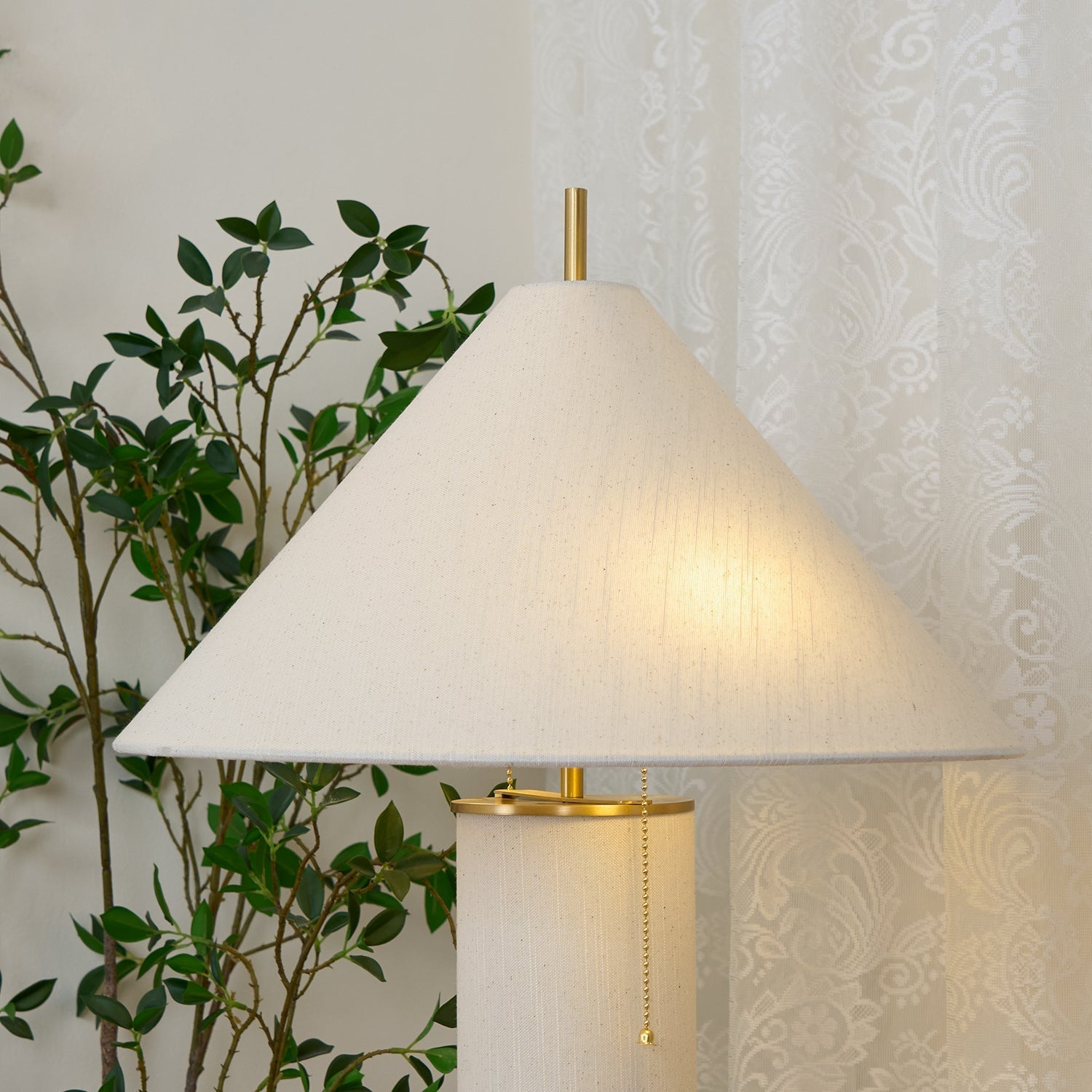 Remi Linen Table Lamp Table lamp