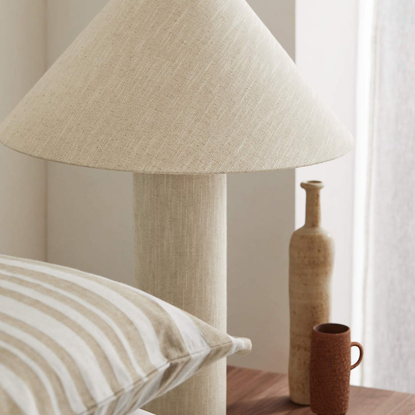 Remi Linen Table Lamp Table lamp