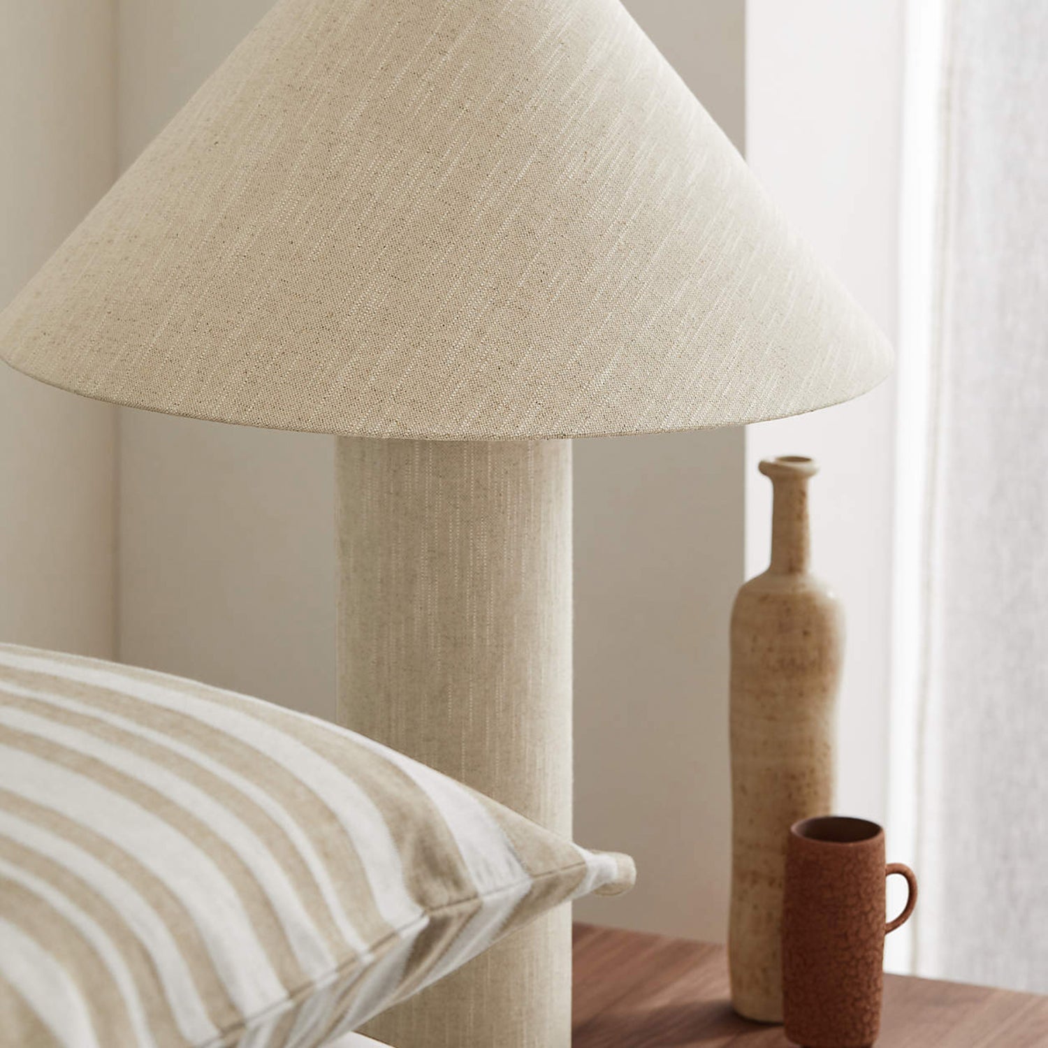 Remi Linen Table Lamp Table lamp
