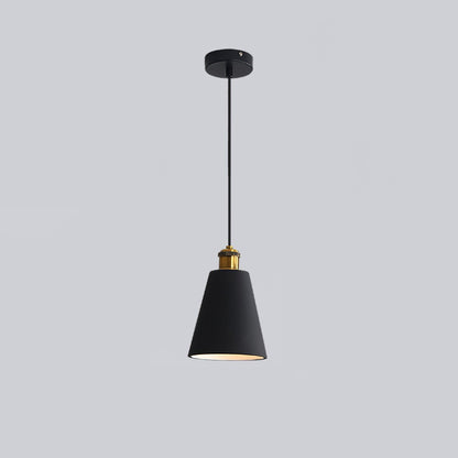 Resin Geometric Pendant Lamp Model A Dia 6.3″ x H 9.1″ / Dia 16cm x H 23cm / Black Pendant light