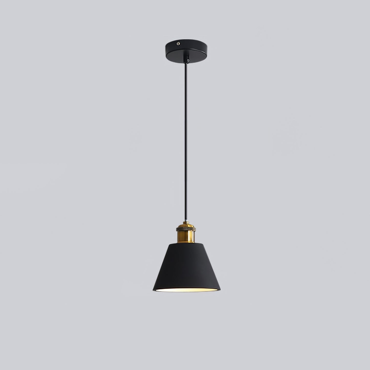 Resin Geometric Pendant Lamp Model B Dia 6.3″ x H 6.3″ / Dia 16cm x H 16cm / Black Pendant light