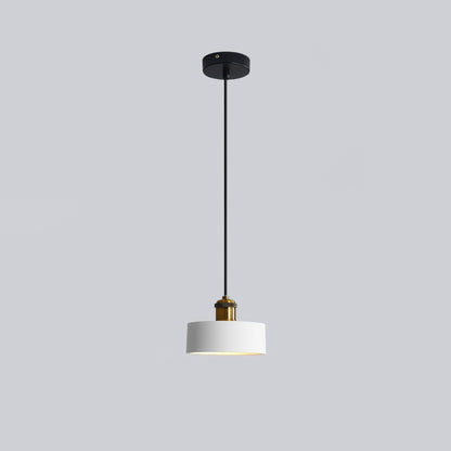 Resin Geometric Pendant Lamp Model C Dia 6.3″ x H 4.7″/ Dia 16cm x H 12cm / White Pendant light