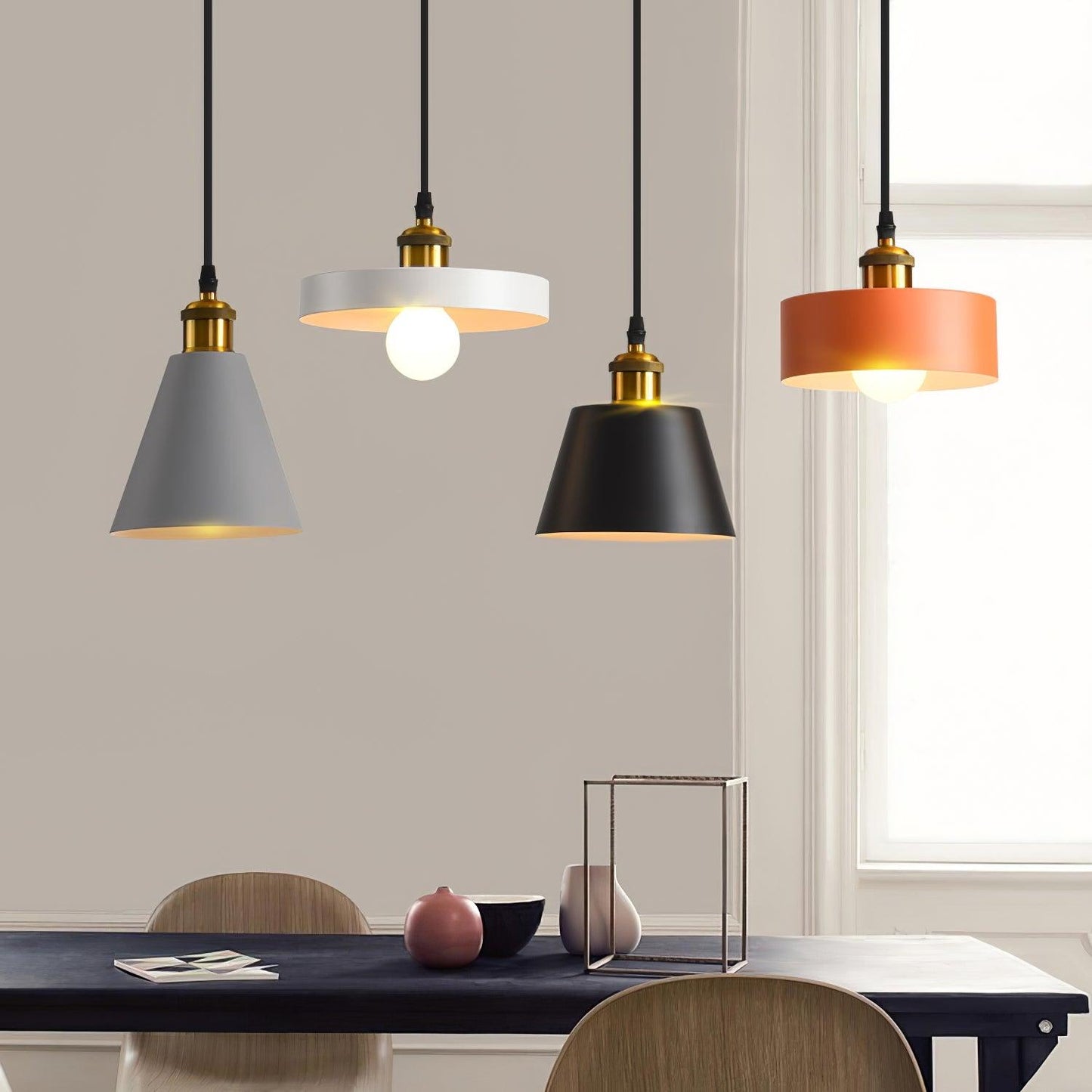 Resin Geometric Pendant Lamp Pendant light