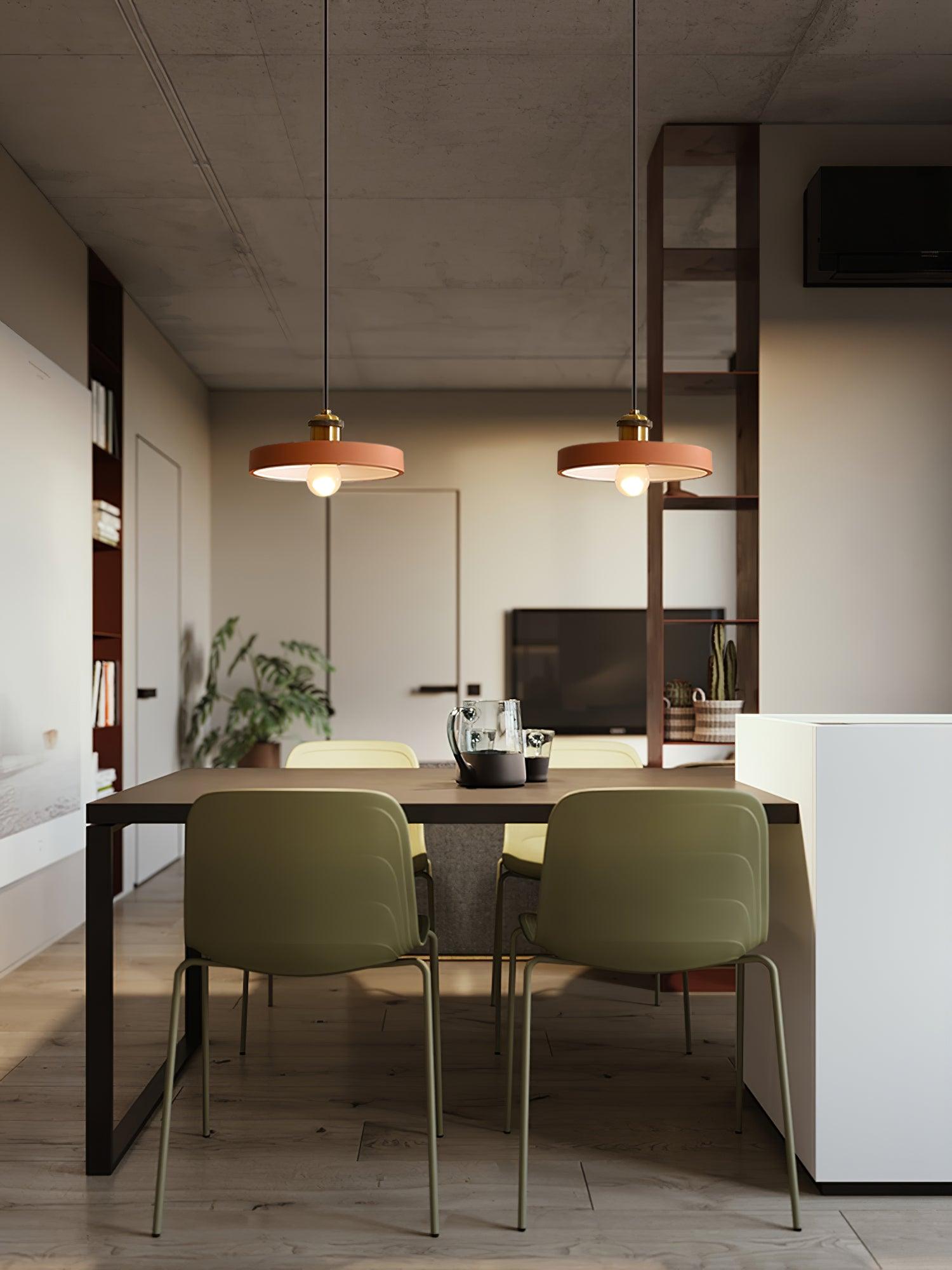 Resin Geometric Pendant Lamp Pendant light