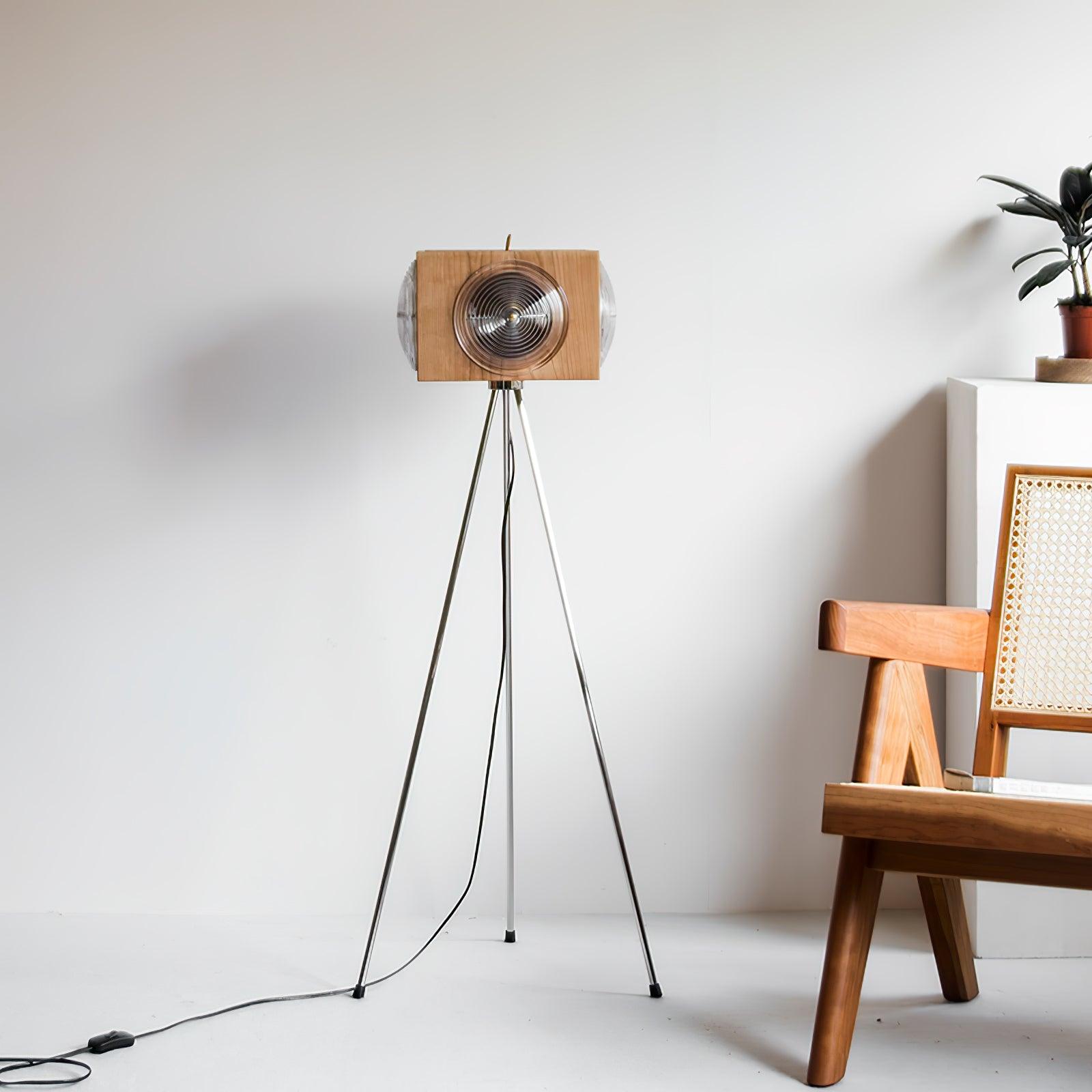 Retro Camera Focus Floor Lamp Floor lamp