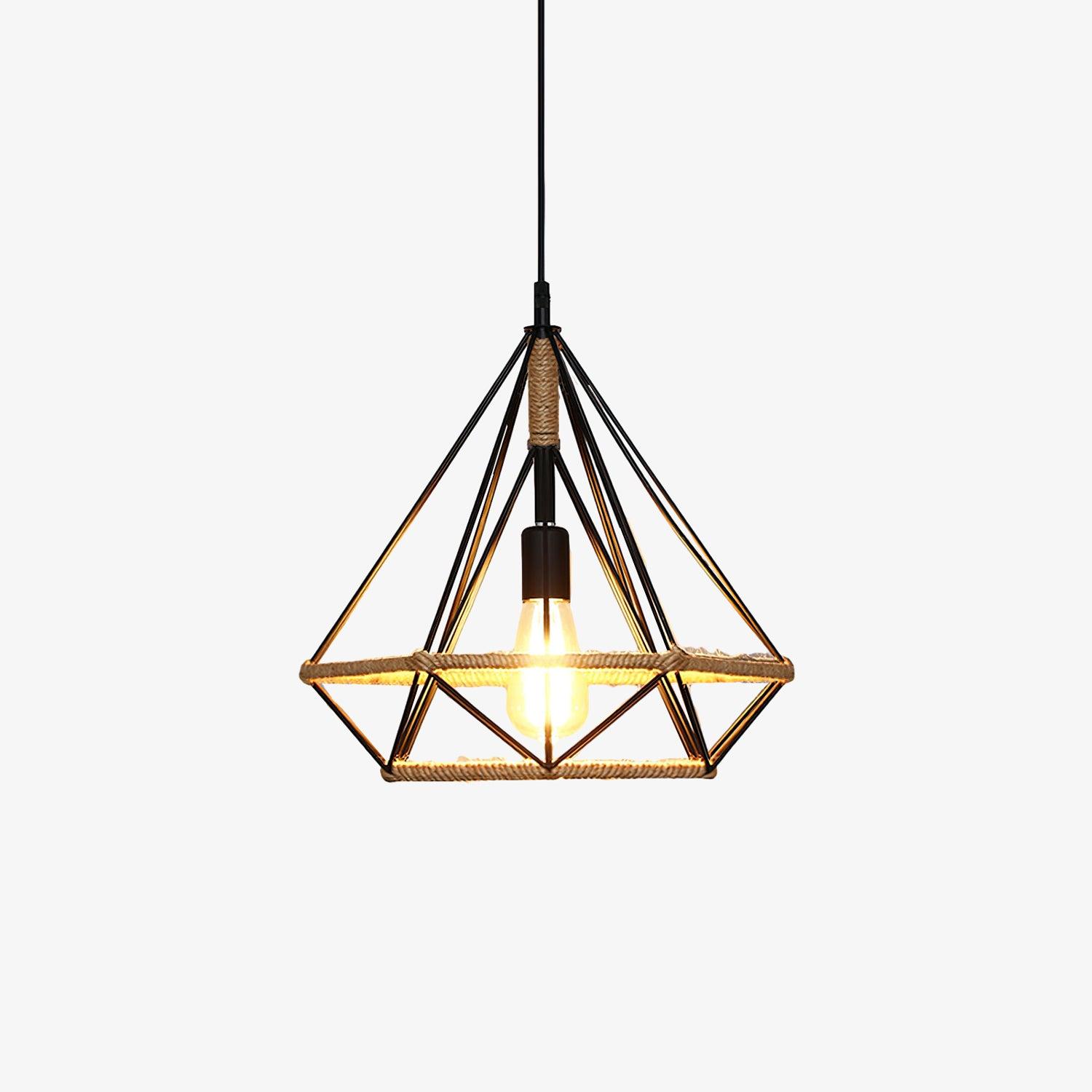 Retro Hemp Rope Interesting Pendant Light Pendant light