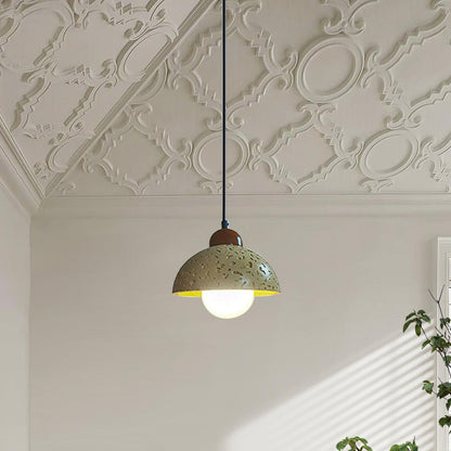 Revi Cement Pendant Light ? 6.3″ x H 4.7″ / Dia 16cm x H 12cm Pendant light