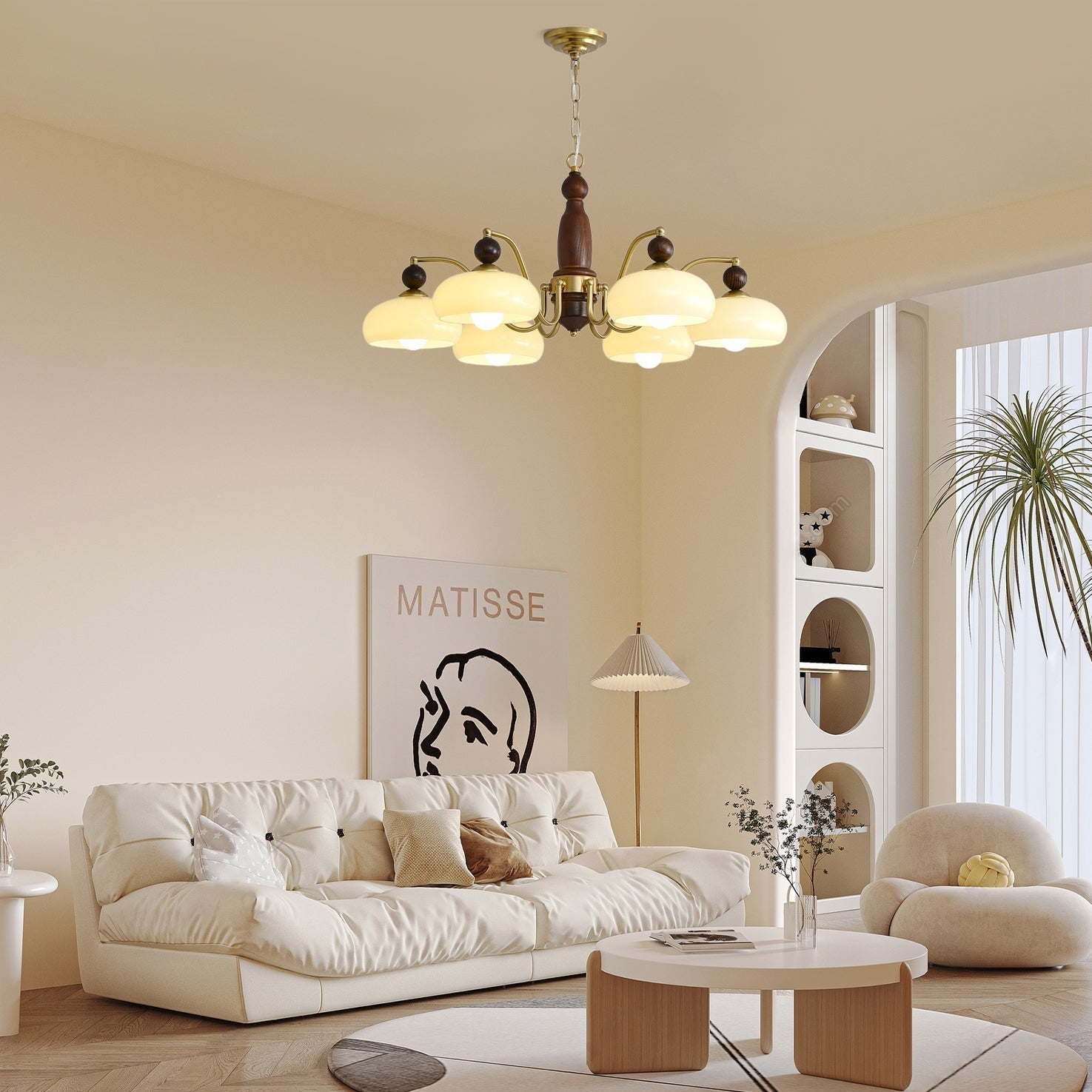 Revival Crown Chandelier Chandelier
