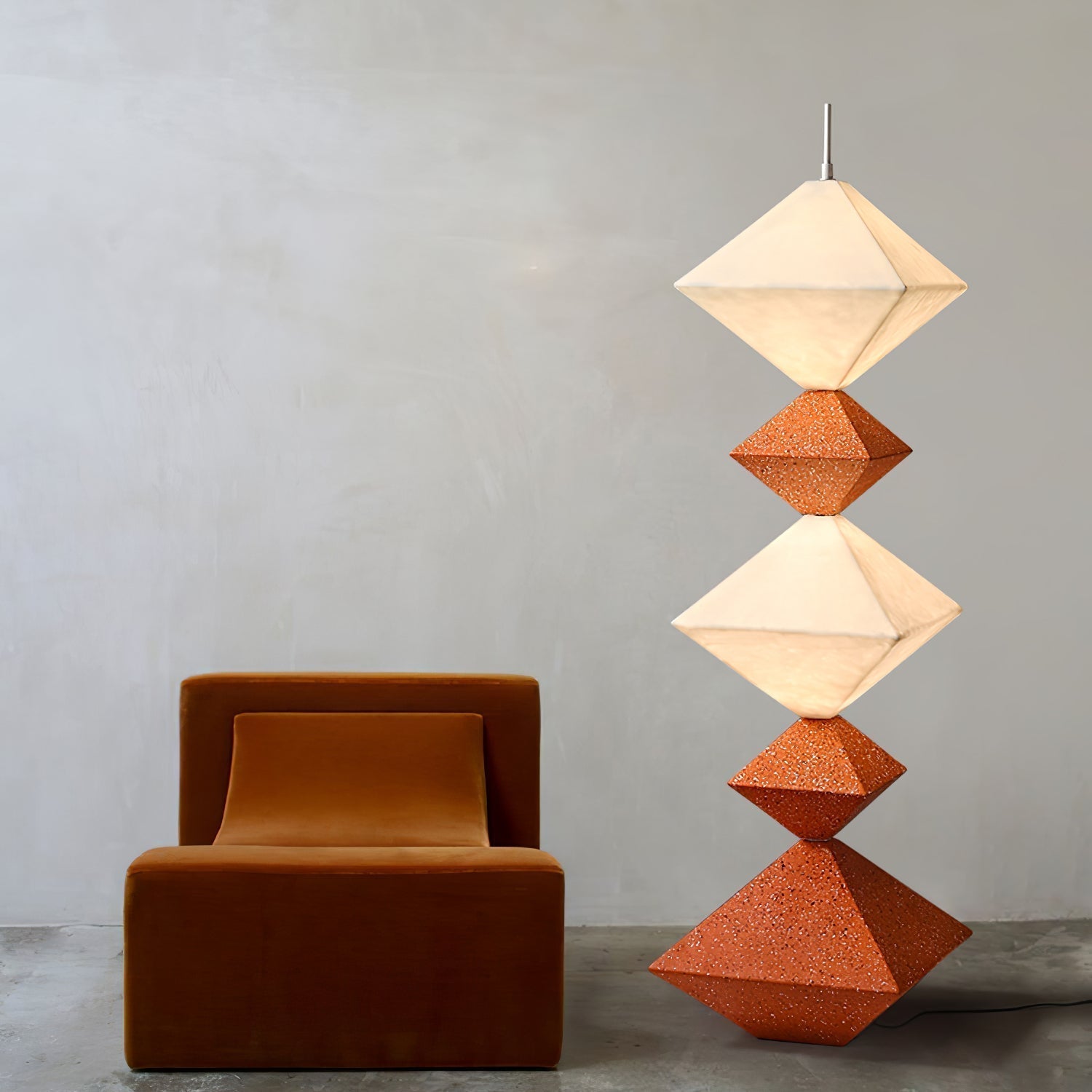 Rhombus Cube Floor Lamp Floor lamp