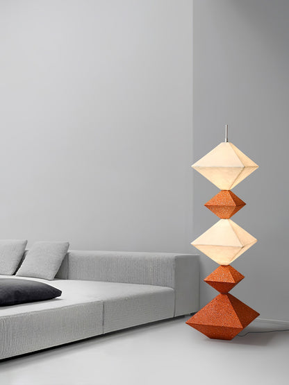 Rhombus Cube Floor Lamp Floor lamp