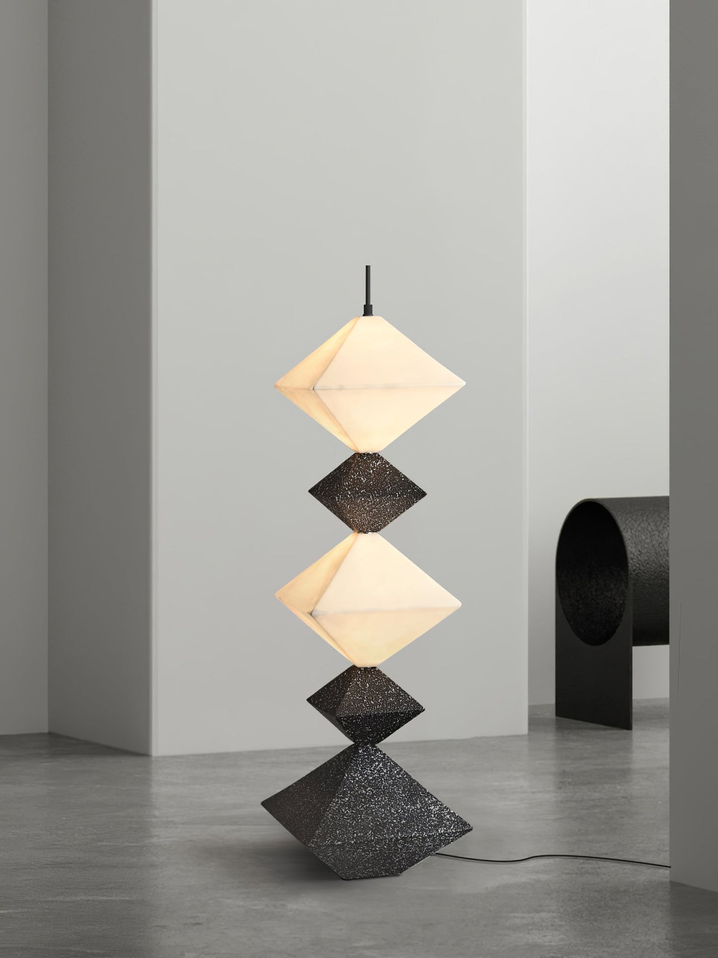 Rhombus Cube Floor Lamp Floor lamp