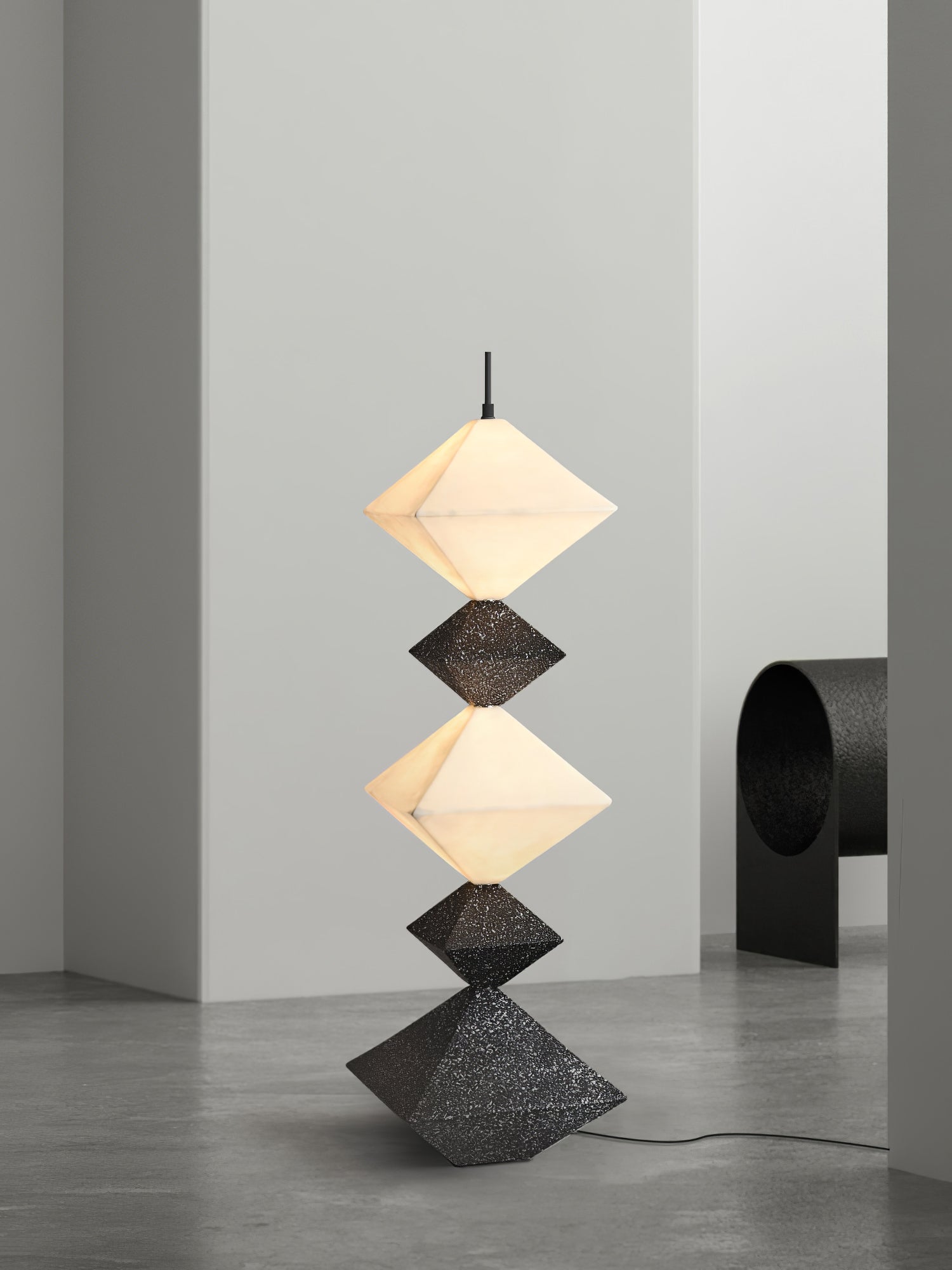 Rhombus Cube Floor Lamp Floor lamp