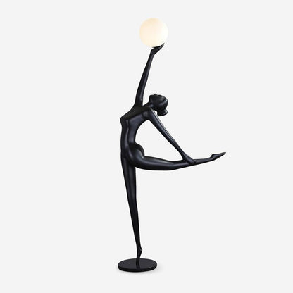 Rhythmic Gymnast Sculpture Floor Lamp Floor lamp
