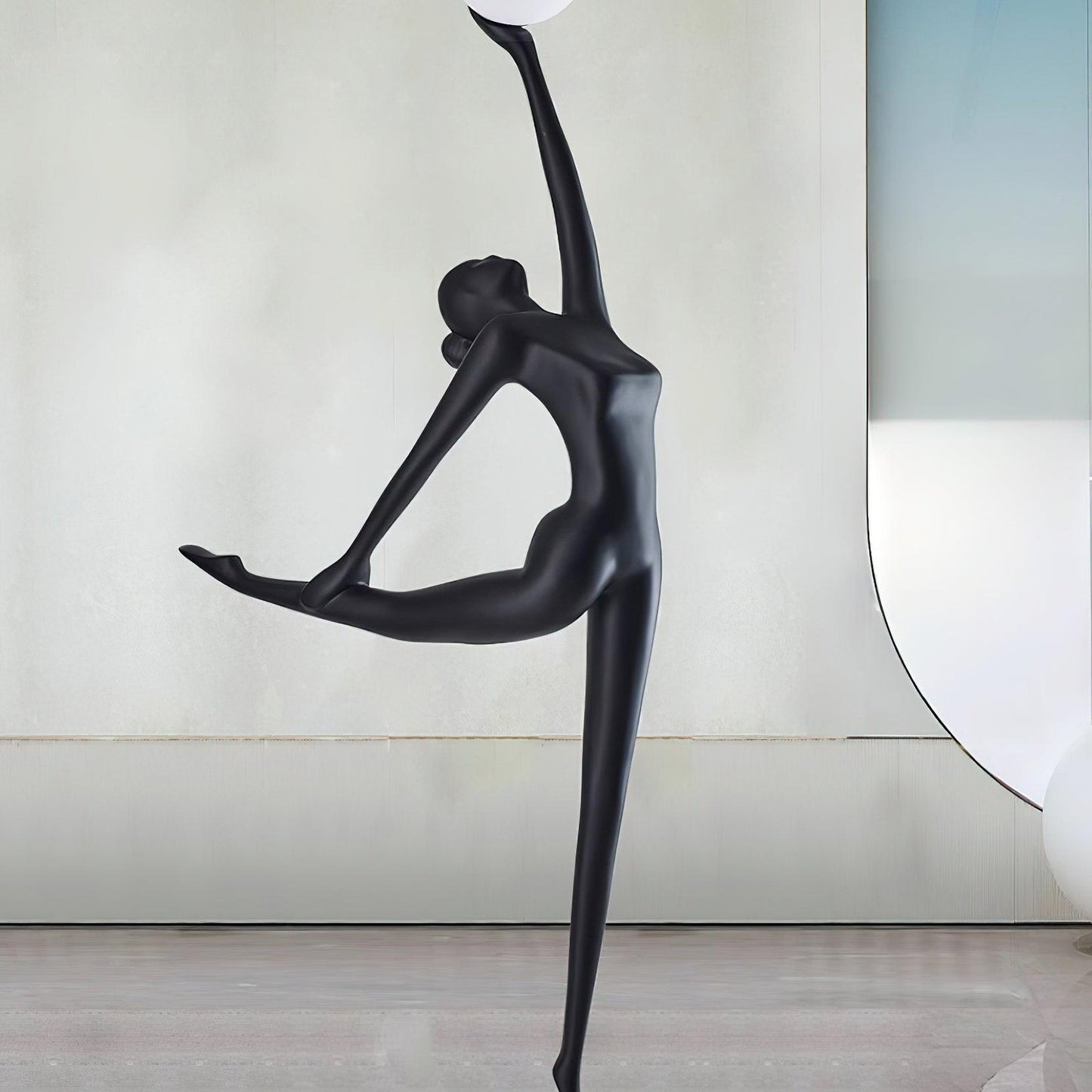 Rhythmic Gymnast Sculpture Floor Lamp Floor lamp