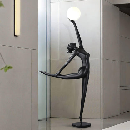 Rhythmic Gymnast Sculpture Floor Lamp Floor lamp