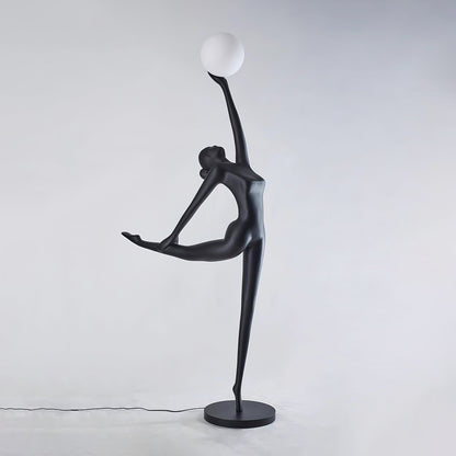 Rhythmic Gymnast Sculpture Floor Lamp Floor lamp