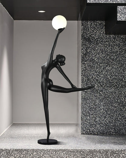Rhythmic Gymnast Sculpture Floor Lamp Floor lamp