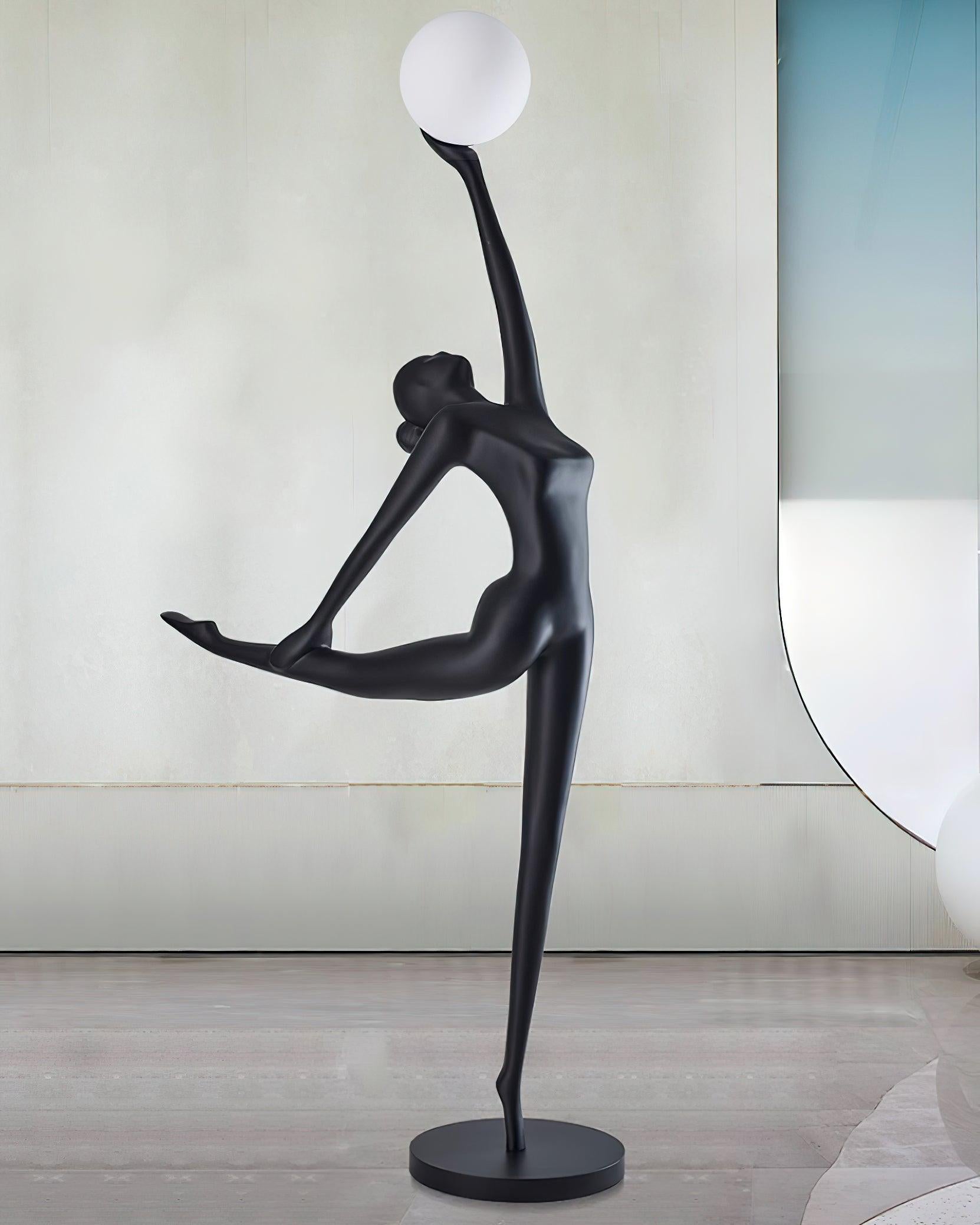 Rhythmic Gymnast Sculpture Floor Lamp Floor lamp
