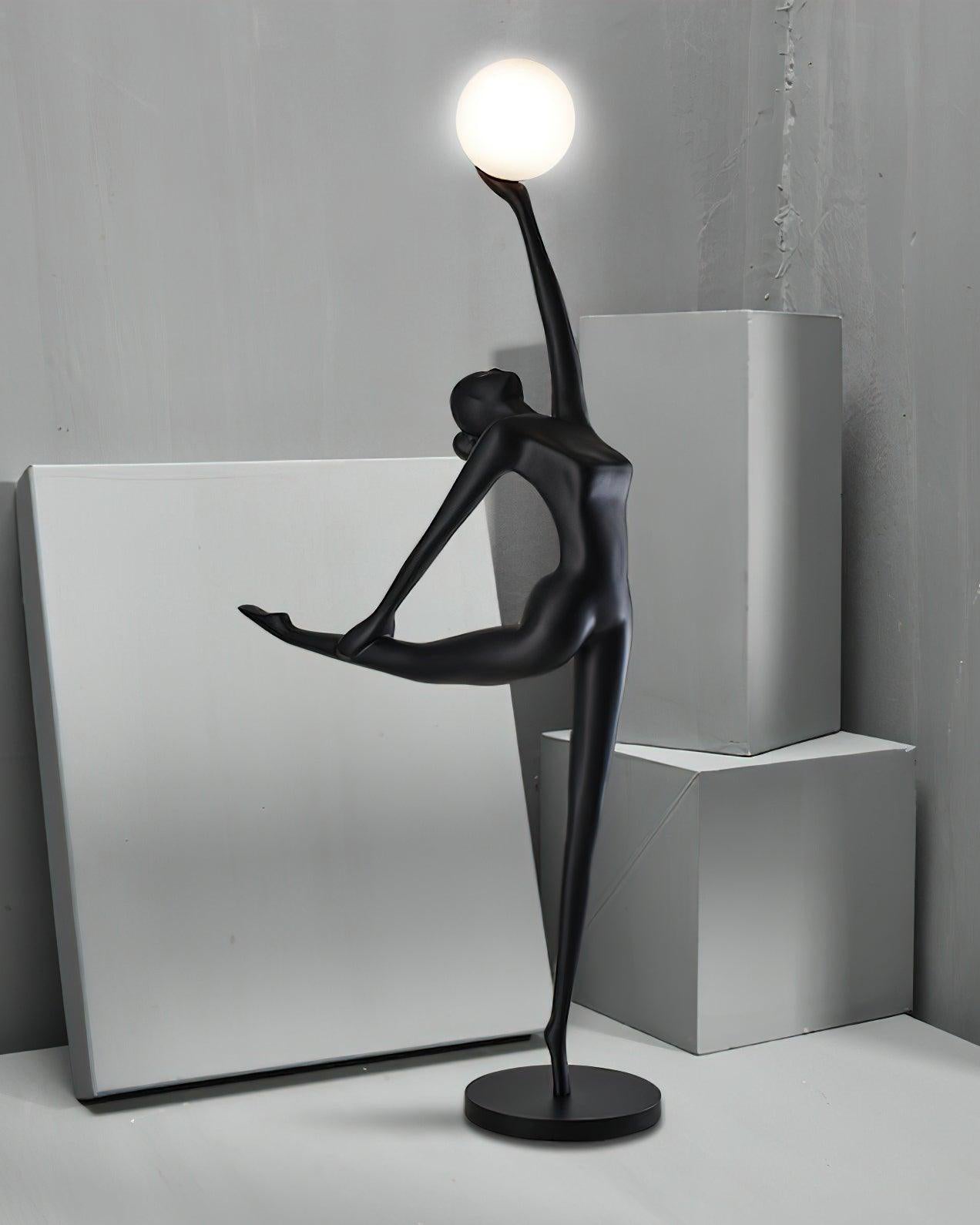 Rhythmic Gymnast Sculpture Floor Lamp Floor lamp