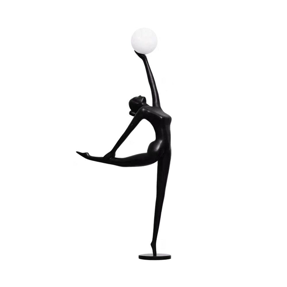 Rhythmic Gymnast Sculpture Floor Lamp Floor lamp