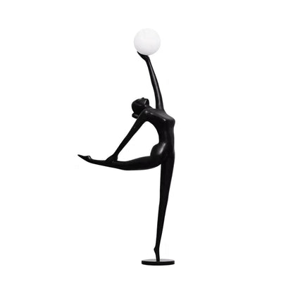 Rhythmic Gymnast Sculpture Floor Lamp Floor lamp