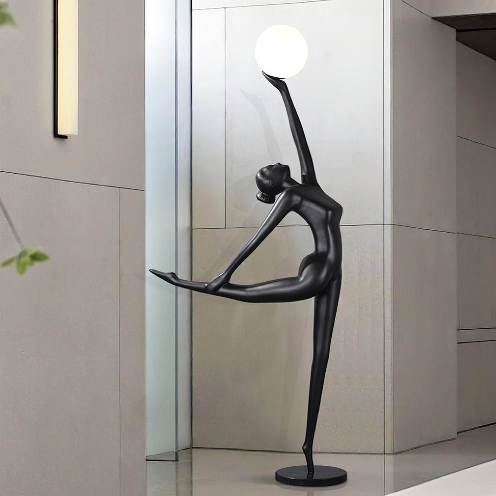 Rhythmic Gymnast Sculpture Floor Lamp Floor lamp