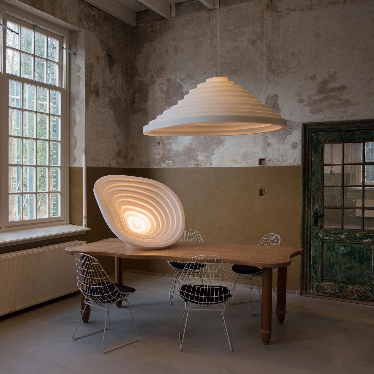 Rice Field Acoustic Acrylic Lamps Pendant light
