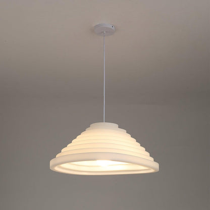 Rice Field Acoustic Acrylic Lamps Dia 23.6″ x H 22.4″ / Dia 60cm x H 57cm / White Pendant light
