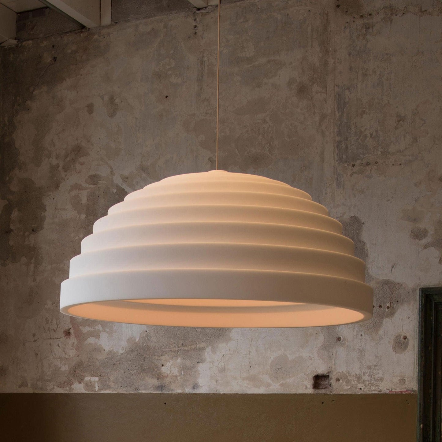 Rice Field Acoustic Lamps ? 15.7″ x H 7.9″ / Dia 40cm x H 20cm / White Pendant light