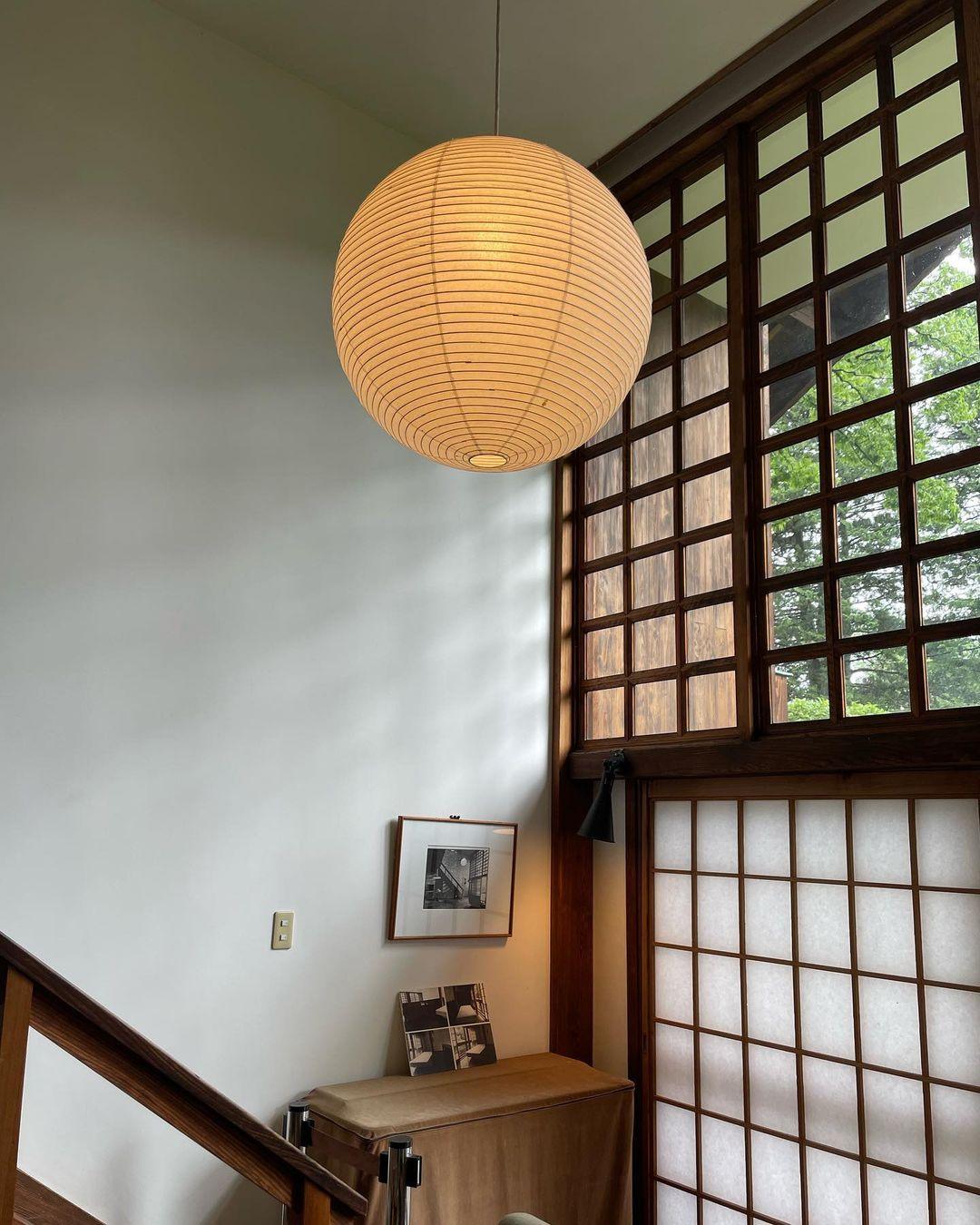 Washi Paper A Pendant Lamp 1001 Pendant light