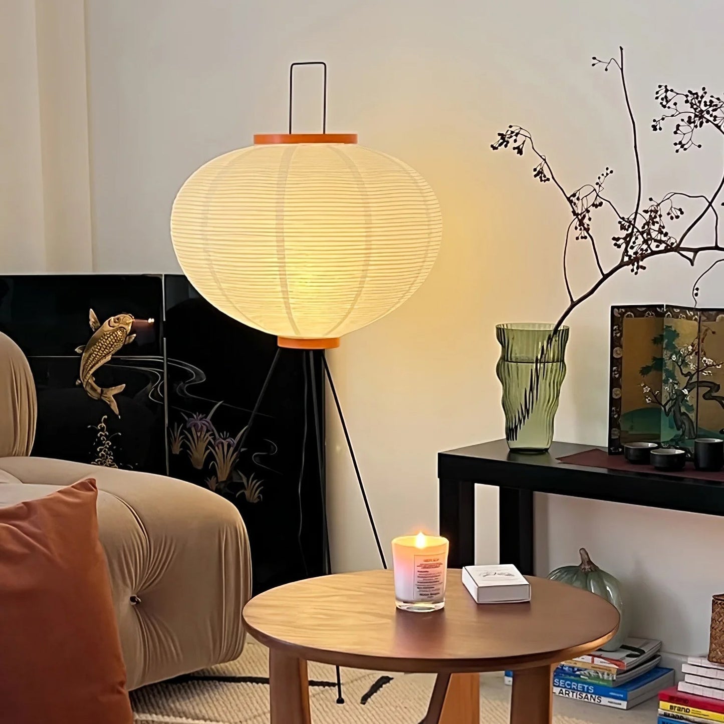 Rice Paper Floor Lamp Floor lamp