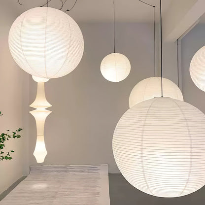 Akari A Round Swag Light 1001 Pendant light