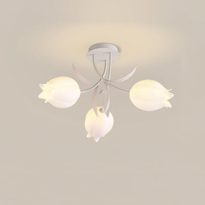 Ricko Ceiling Light 3 Heads ? 21.6″ x H 12.9″ / White