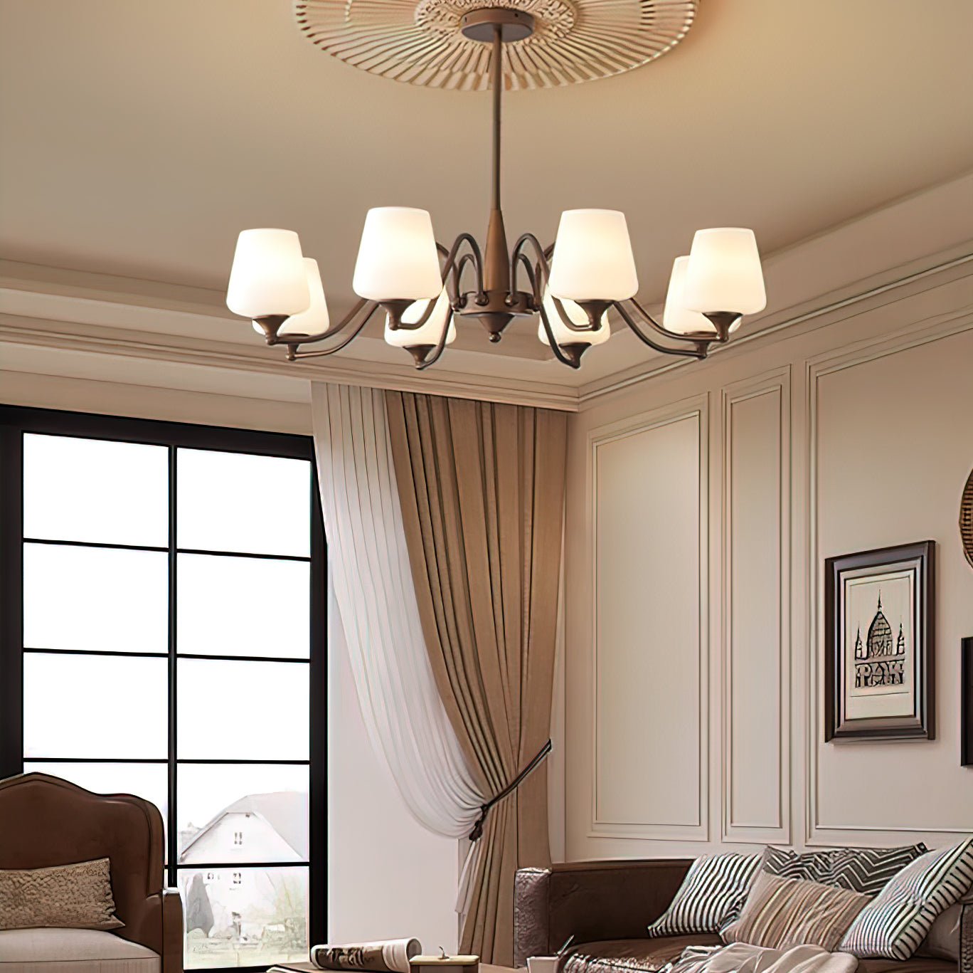 Ridge Chandelier Chandelier