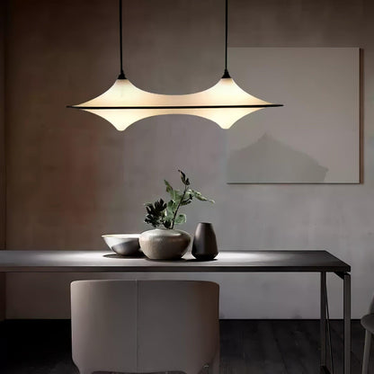 Modern Art Acrylic Adjustable Wave Form Chandelier