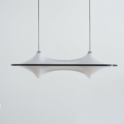 Modern Art Acrylic Adjustable Wave Form Chandelier