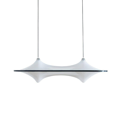 Modern Art Acrylic Adjustable Wave Form Chandelier
