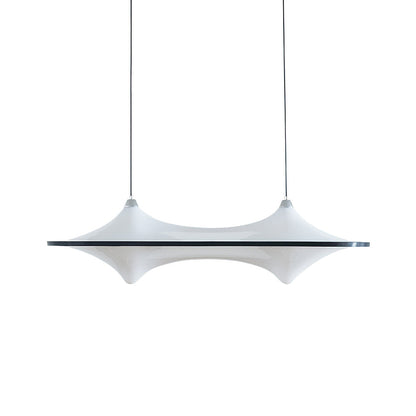 Rilke Pendant Lamp L 42.9″ x H 10.6″ / L 109cm x H 27cm / White & Black Pendant light