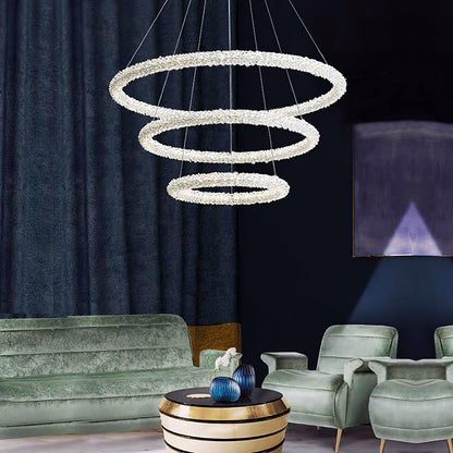 Ring Crystal Chandeliers Chandelier