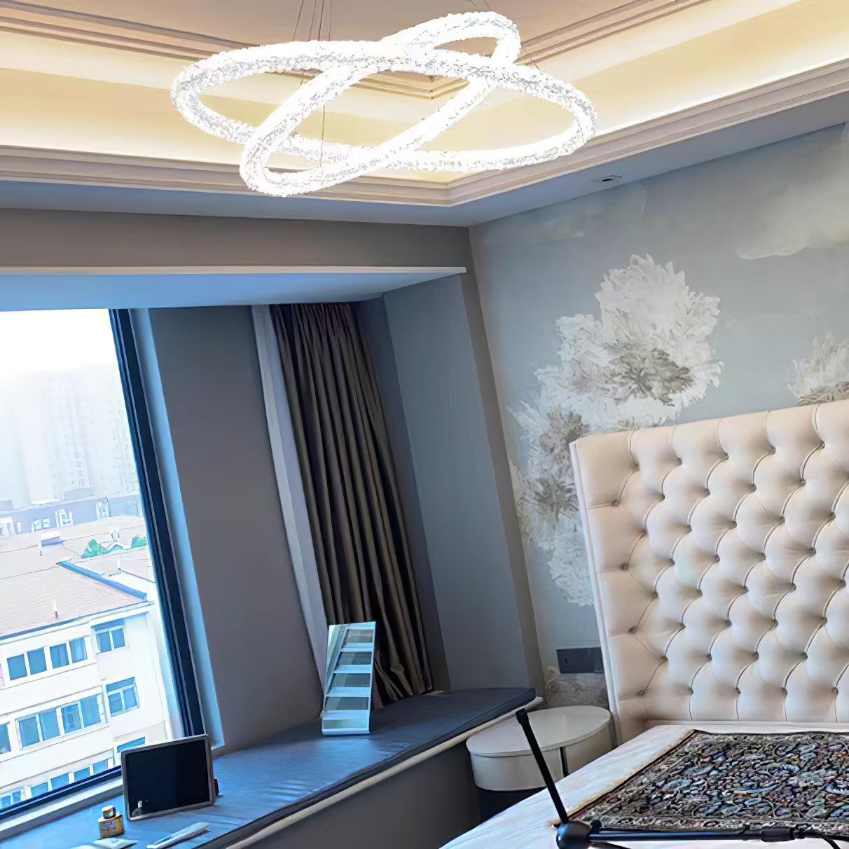 Ring Crystal Chandeliers Chandelier